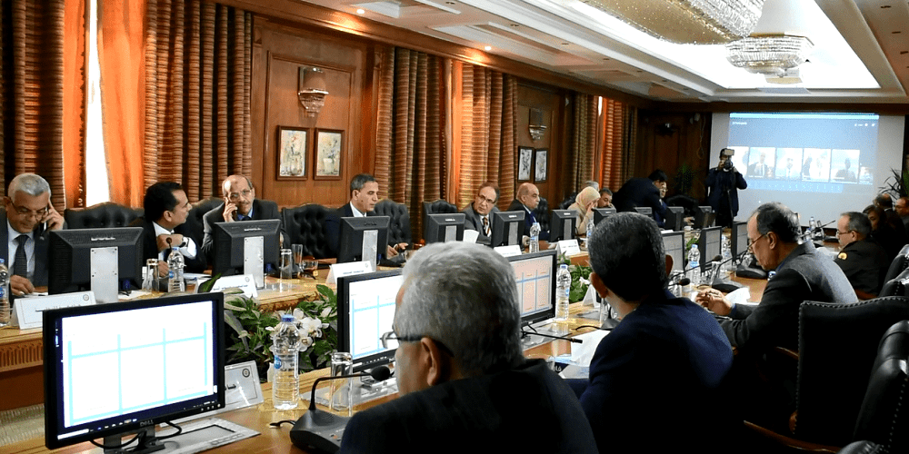 رؤساء الجامعات المصرية أثناء تجربة نظام كوركت